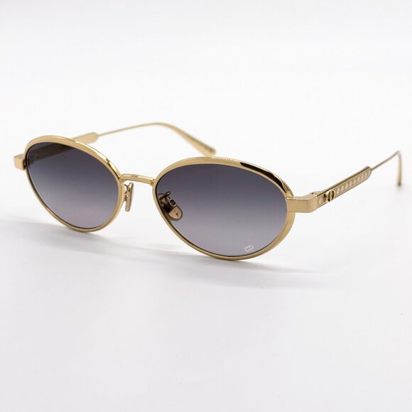 NEW DIOR DIORCANNAGE R1U B0A1 SUNGLASSES WOMEN GOLD EYEWEAR - Picture 1 of 11